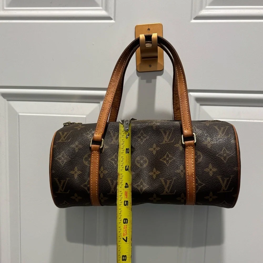 Louis Vuitton Barrel Monogram Brown Papillon Bag 30